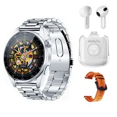 LENOVO - XT65 De Audífonos-Blanco y Toumi GT-A-W Reloj inteligente