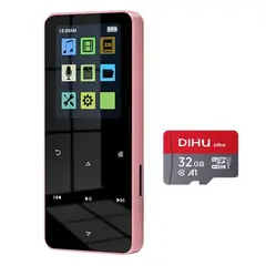 TOUMI - Reproductor mp3 Bluetooth 2.0 pulgadas admite tarjetas memoria