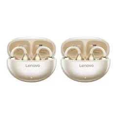 LENOVO - Set 2 De Audífonos TA140 Tws Auriculares Bluetooth 5.4-Blanco