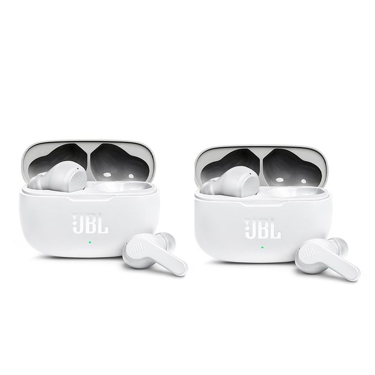 Set 2 Audífonos Bluetooth Wave 200 Vibe Tws Blanco