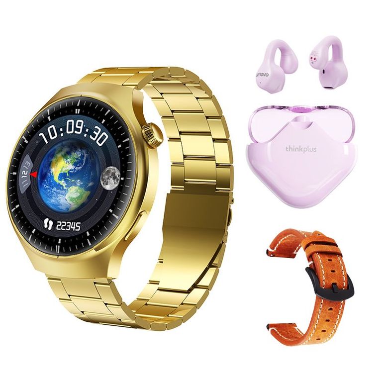 XT61 De Audífonos-Rosa y Toumi GT-A-G Reloj inteligente