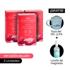DR PEREZ ALBELA - TRIPACK: INFUSIÓN MUJER - CAJA X 15 UND