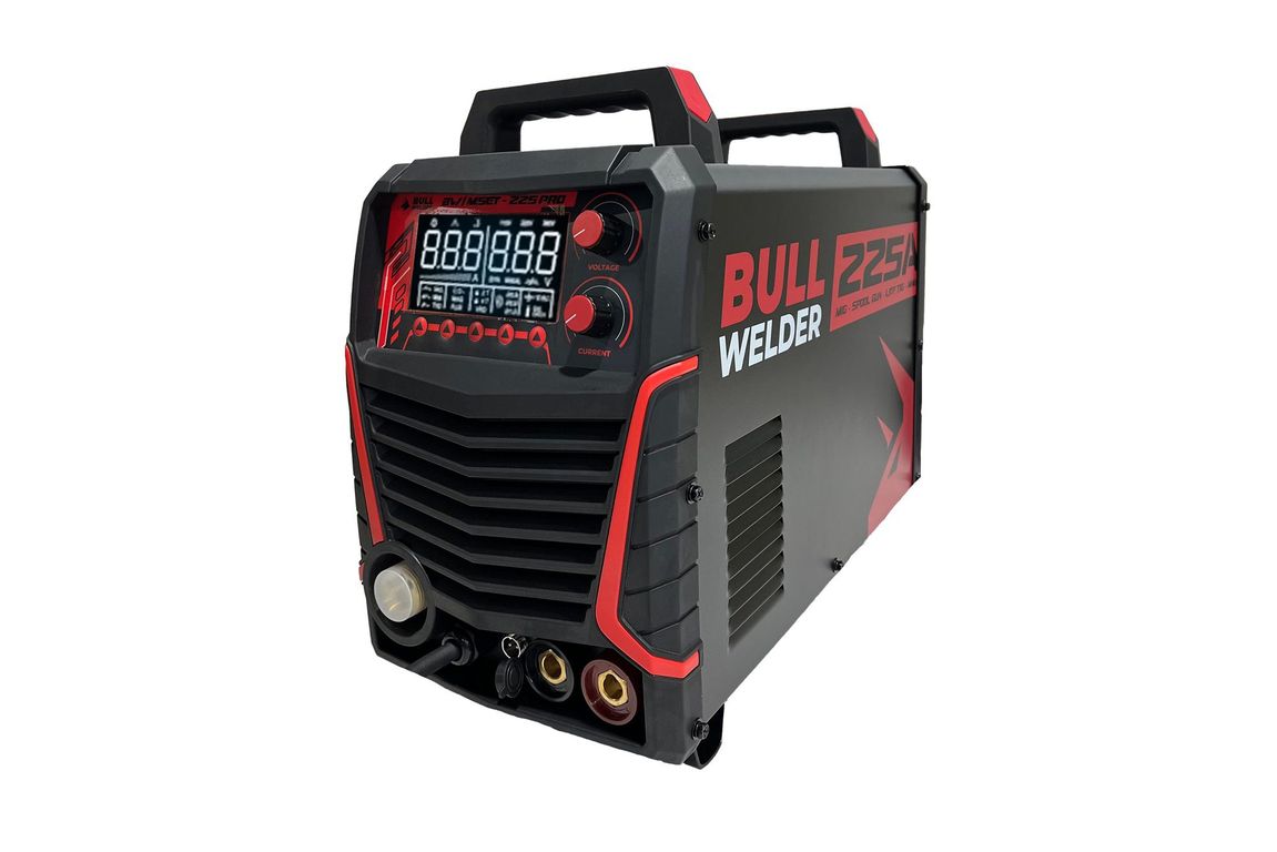 Máquina de Soldar Multiprocesor, 225 Amperios, Bull Welder