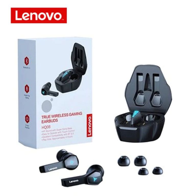 Audifonos Bluetooth HQ08 Tws Gaming Negro