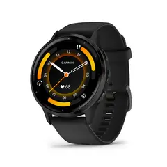 GARMIN - Smartwatch Venu 3 Negroslate Correa Sport Negra Running Deporte GPS Fitness