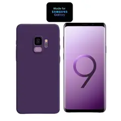 GENERICO - Silicone Case Samsung S9 Plus Con Marca