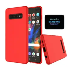 GENERICO - Silicone Case Samsung S10 Plus Con Marca