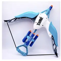 GENERICO - Tube blaster juego de tiro con arco y flechas de espuma para niños
