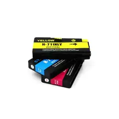 HP - CARTUCHO TINTA 711XL IMPRESORA T520 T120 KIT X3