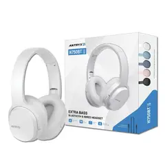 ANTRYX - AUDIFONO CON MICROFONO BLUETOOTH DS H750BT BLANCO 2.1 FM