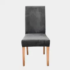 SALA FABULOSA - Vestido terciopelo funda para silla x 8 piezas importado