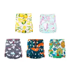 GENERICO - Pañal de Tela - Pack Algodon de Bambú AI2 Niña