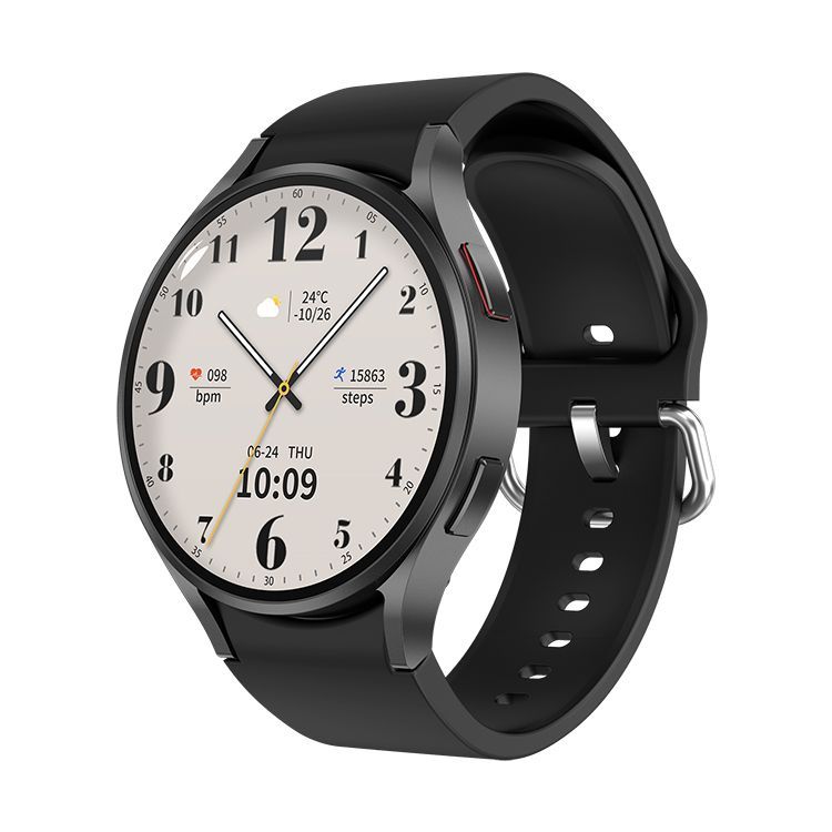 Smartwatch Deportivo M10 Watch 6 Negro compatible Android iOs