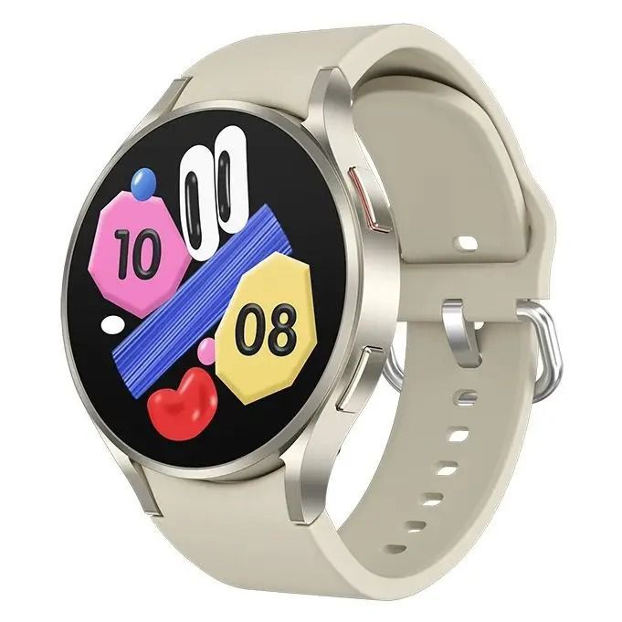 Smartwatch Deportivo M10 Watch 6 Plateado compatible Android iOs