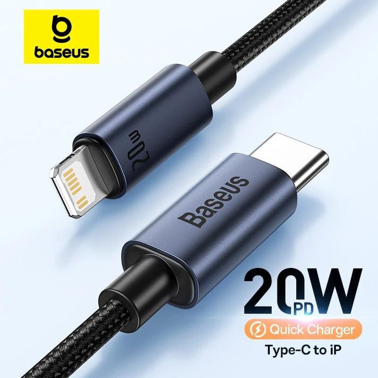 USB C a Lightning para iPhone - Carga Rápida 20W - 1M