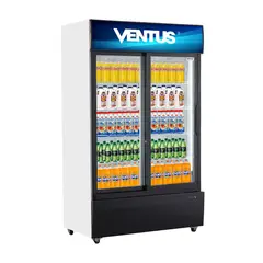 VENTUS - Visicooler 1000Lt de 2 Puertas Corredizas -