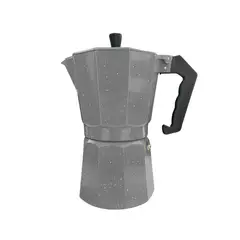 OEM - Cafetera Italiana Moka de 12 tazas Color Plomo