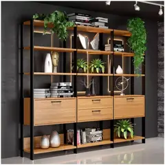 VENTITAS HOME - Estante Industrial Sophie Haya