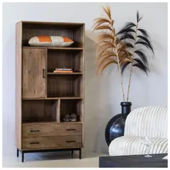 VENTITAS HOME - Estante Vanguardista Timoná Espresso