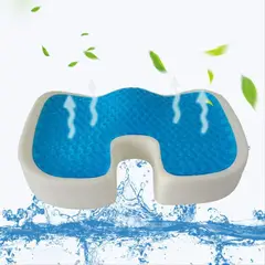 GOLDSUN - Cojin asiento herraje viscoelástica con gel y funda