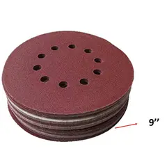 ORBITAL - LIJA CIRCULAR DE 9 pulgadas grano 60 x 50 und