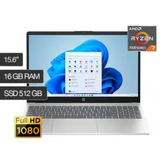 LAPTOP 15-FC0012LA RYZEN 7-7730U 16GB 512GB SSD AMD RADEON 15.6 FHD FD