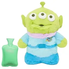 GENERICO - Peluche Marcianito Alien Colicos + Compresa - Mide 29 cms alto