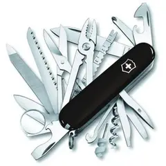 VICTORINOX - Navaja Suiza SwissChamp Negra