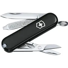 VICTORINOX - Navaja Suiza Clasica Classic SD - Negro - Talla única