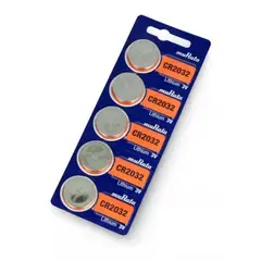 GENERICO - PILAS CR2032 3V MURATA LITIO X 5 UNIDADES