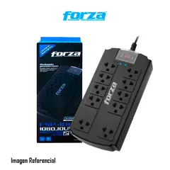 FORZA - SUPRESOR DE PICO 10 TOMAS 110/240V 1800W P/N:FSP-10UN