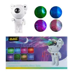 GENERICO - Proyector Astronauta de Galaxia Led Con Parlante Bluetooth y Control