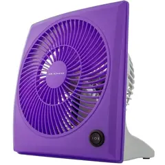 AIR MONSTER - Ventilador de Mesa 9 Pulgadas 2 Velocidades 40 Watts 15729 (Color Morado)