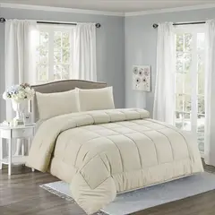 CASATEX - Edredón 2 plazas + Juego de sábanas 100% Algodón