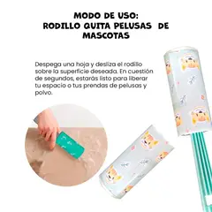 GENERICO - 2 Rodillo Quita Pelusas de Mascotas