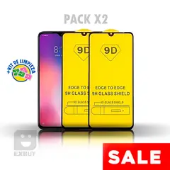 GENERICO - Pack x2 Mica de Vidrio 9D 21D para Samsung Galaxy A32