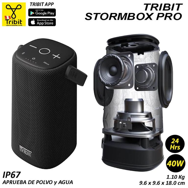 StormBox Pro 40W reales - Altavoz Bluetooth
