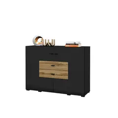 TU MESITA - Aparador Recibidor Aconcagua color NegroDuna