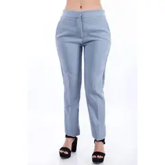 GENERICO - Pantalón Formal Recto Dayan Color Acero - Estacion 108