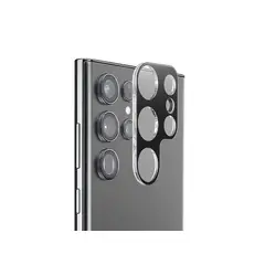 GENERICO - Vidrio Protector de Cámara para Samsung S24 Ultra Negro