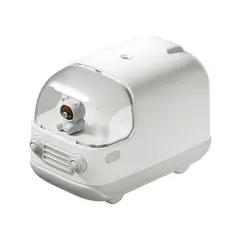 NEO DIGITAL - Humidificador E-24 difusor de aroma vaporizador 350ml luz LED Blanco