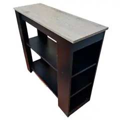 GENERICO - Mesa Isla negra para Cocina o Sala