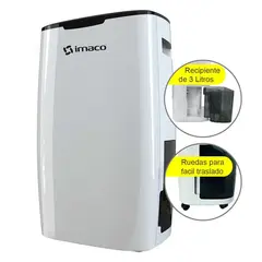 IMACO - Deshumedecedor Digital Recipiente 3Lt DHE20