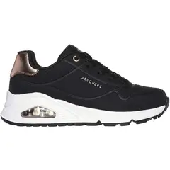 SKECHERS - Zapatilla Uno Gen 1 Shimmer Away 155196/BLK Negro para Mujer