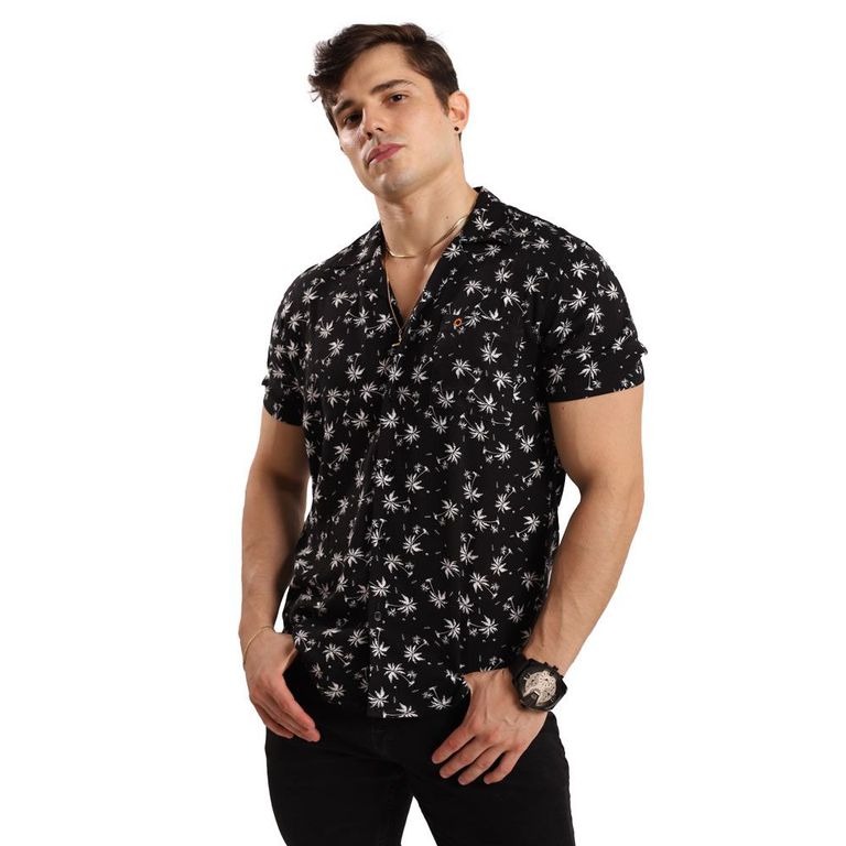 Camisa Hawaiana Hombre Festival Slim Fit