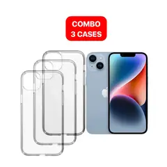 SPACE - Combo Case Para Iphone 14 Transparente