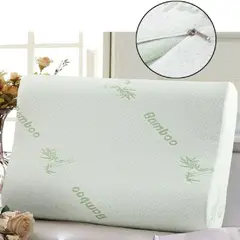 GENERICO - Almohada viscoelástica con funda bamboo