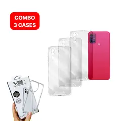 SPACE - COMBO Case Para Motorola G20 Transparente
