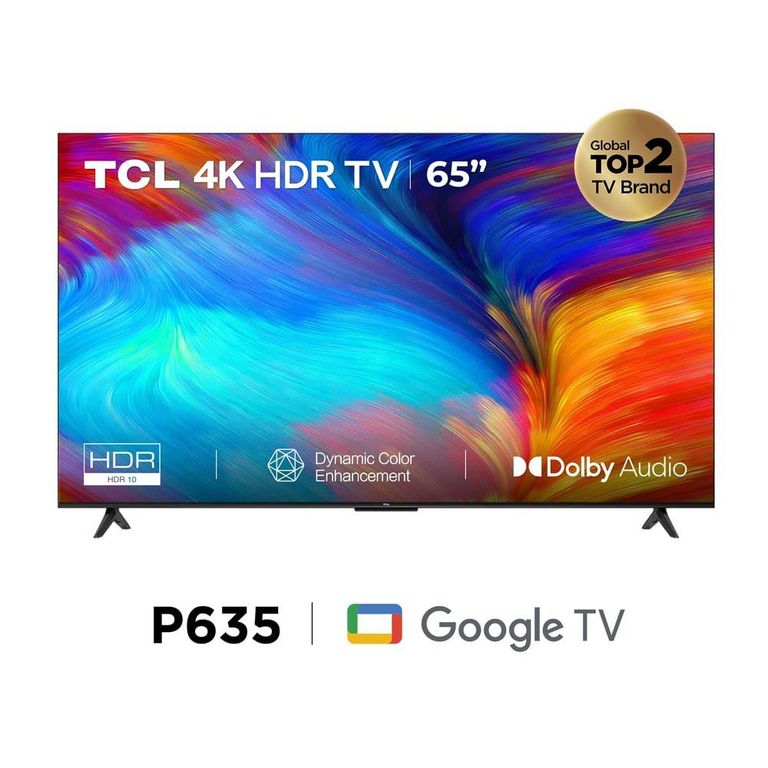 Televisor 65 Google Tv 65p635 4k Ultra Hd