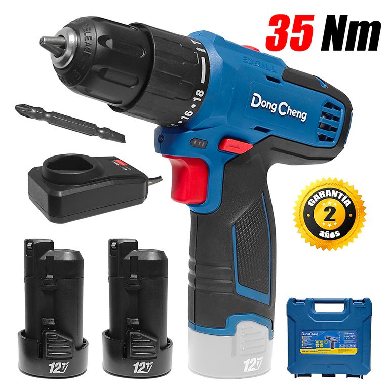 Taladro Atornillador Percutor Inalambrico ⅜″ DCJZ1202iE 12V 35Nm